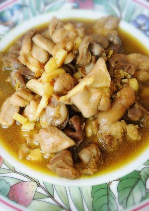 รูปของ ผัดกะหรี่ไก่ไร่ขิง