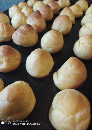 Una foto de Bombas o profiteroles