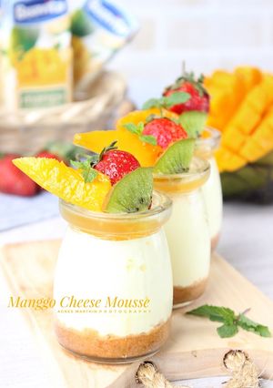 Foto resep Mango Mousse Cheese Cake