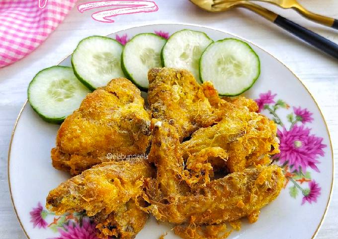 Ayam Goreng Balut Telur