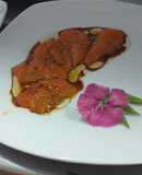 Tiradito Nikkei de trucha