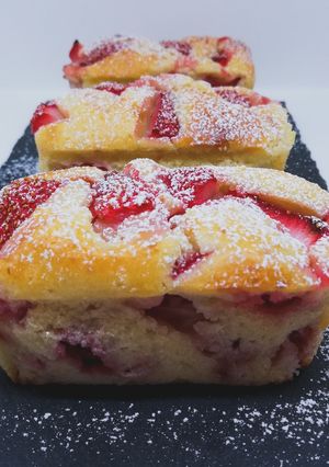 Foto di Mini plumcake fragole e cocco🍓🥥
