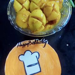 A picture of Lemon Achar.