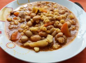Babgulyás sertéshúsból 🥣🥖🍺 recept fotója