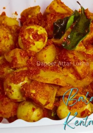 Foto resep GATA-49: BALADO KENTANG TELUR PUYUH