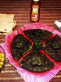 عکسی از دستور کوکو سبزی