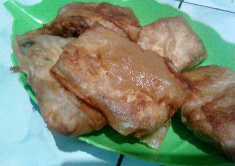 Martabak tahu sederhana