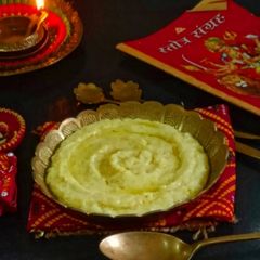 A picture of Aloo Ka Halwa (Navratri Fasting Prasad).