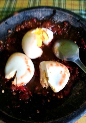 Foto resep Telur Penyet Sambel Petis
