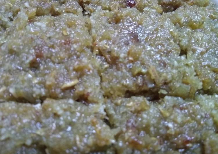 Pumpkin seeds burfi