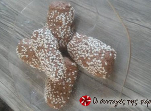 Φωτογραφία της συνταγής Νηστίσιμα κουλουράκια με αλεύρι ολικής και σταφίδα