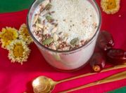A picture of khajoor milkshake