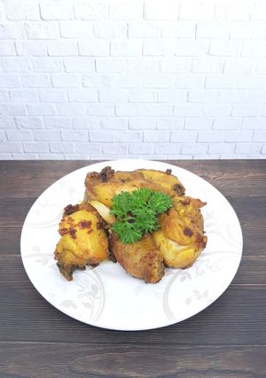 Foto resep Ayam Bumbu Kuning Ungkep