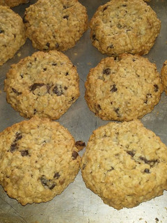 Una foto de Galletitas de avena y chocolate