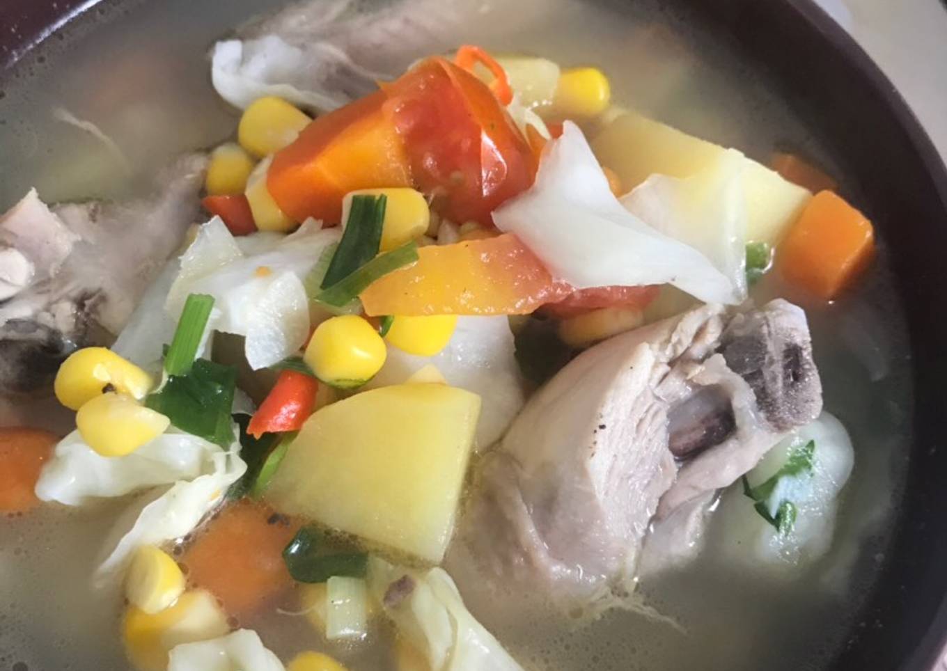 Sop Ayam Simpel dan Sehat