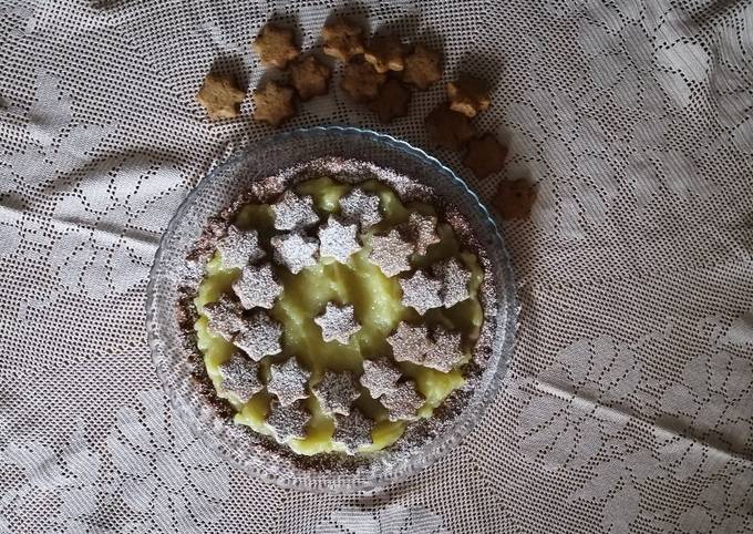 Crostata stellata al farro