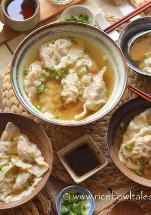上湯水餃 的食譜成品照片