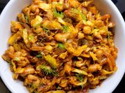 A picture of fennel seeds leaves