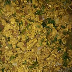 A picture of Egg burji.