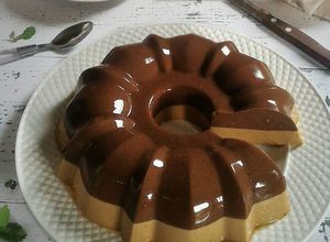 Foto resep Puding santan cokelat kopi keto