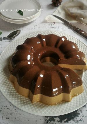 Foto resep Puding santan cokelat kopi keto