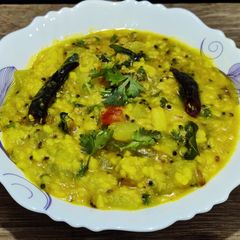A picture of Lauki moong dal curry (sorakaya pappu kora).