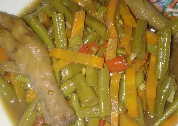 Resep Acar Buncis KerYam | Langkah Membuat Acar Buncis KerYam Yang Sempurna
