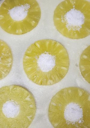 صورة لوصفة كيك البيناكولادا 🍍🥥