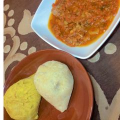 A picture of Alkubus local bread with a twist🍽.