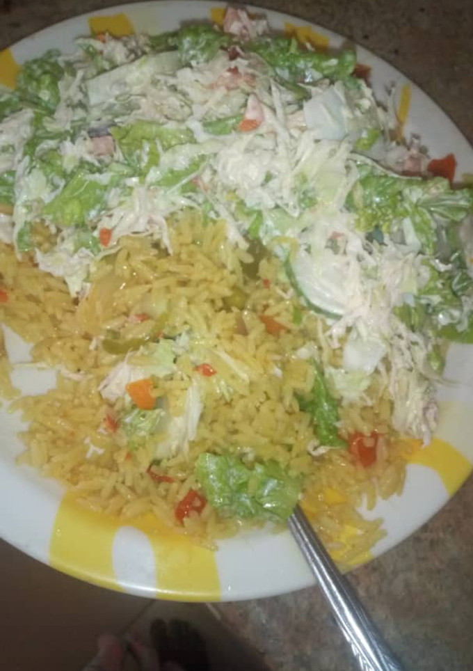 A picture of Simple salad.