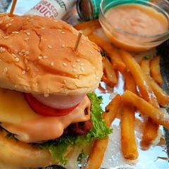 Zinger burger A picture of Zinger burger.