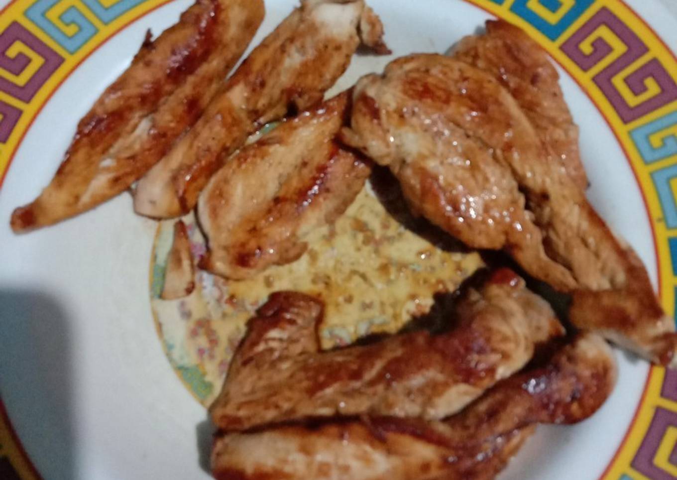 Ayam Panggang lada kecap