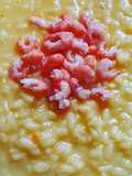 Risotto cu creveți și cu ciuperci brune