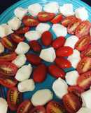 Tomate 🍅 con queso 🧀 mozzarella