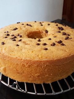 Foto resep Chocolate chip banana cake