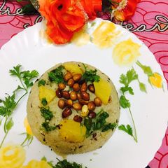 A picture of Sama Upma#Healthy cooking with millets.