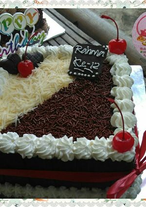 Foto resep Birthday Cake / Kue Ulang Tahun #PR_adakejunya