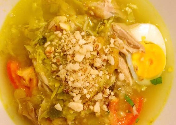 Cara Gampang Menyiapkan Soto ayam bubuk koya yang Sempurna