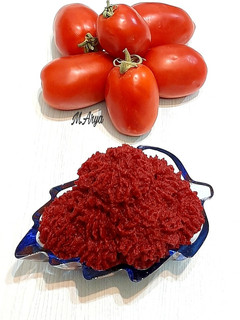 عکسی از دستور رب گوجه فرنگی خانگی