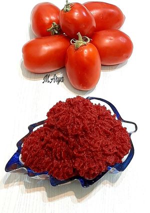 عکسی از دستور رب گوجه فرنگی خانگی