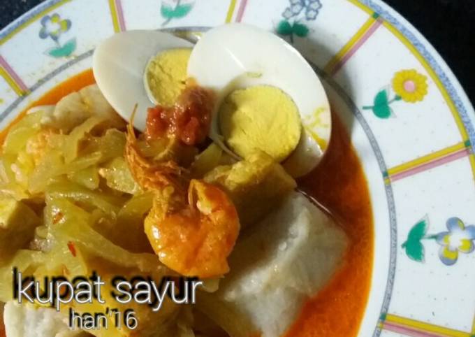 Resep Kupat Sayur Lebaran Oleh Izzahan Cookpad