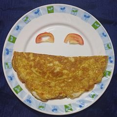 A picture of Masala cheese omelette.
