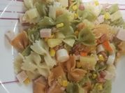 Una foto de trottole tricolore pasta