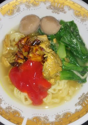 Foto resep Mie ayam sederhana anti gagal