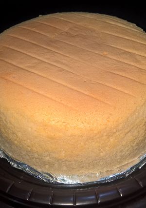 Foto resep Vanilla Sponge Cake (light, moist n fluffy) - resep 3 telur
