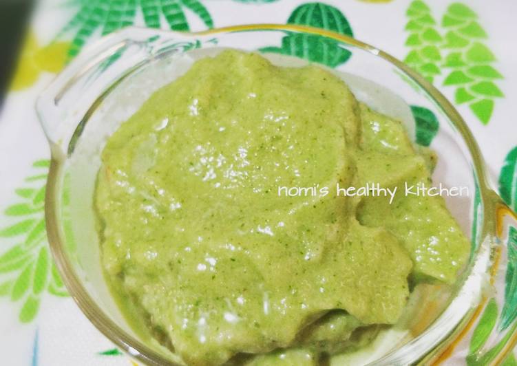 Cara Gampang Membuat Es krim bayam, Enak