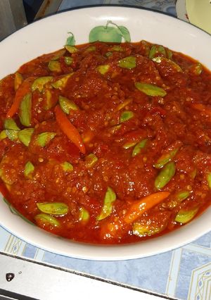 Foto resep Sambal terasi #hajatan