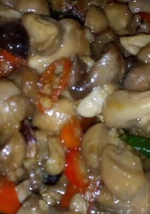 Foto resep Tumis jamur kancing pedas manis