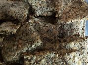 Una foto de crackers chia