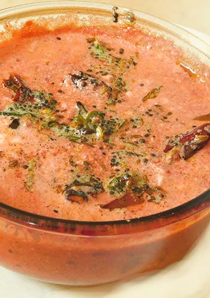 பீட் ரூட் பச்சடி கேரளா ஸ்டைல் (Beetroot pachadi recipe in tamil) செய்முறை முக்கிய புகைப்படம்